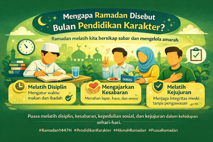 hari ke 10 - Mengapa Ramadan Disebut Bulan Pendidikan Karakter