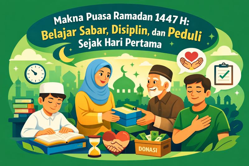 Makna Puasa Ramadan 1447 H: Belajar Sabar, Disiplin, dan Peduli Sejak Hari Pertama